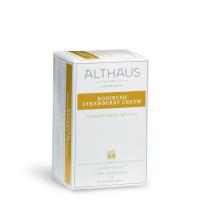 Чай травяной Althaus Rooibush Strawberry Cream пакетики 20x1,75гр.