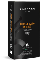 Кофе в капсулах Carraro Puro Arabica (стандарт Nespresso), 10 х 5г