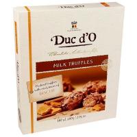 Трюфель DUC d'O из молочного шоколада с бисквитной крошкой, 200 гр.