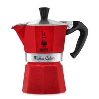 Гейзерная кофеварка Bialetti Moka Express Red Emotion (3 порции)