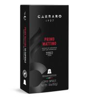 Кофе в капсулах Carraro Primo Mattino (стандарт Nespresso), 10 х 5г
