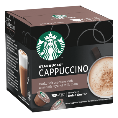 Кофе в капсулах STARBUCKS Cappuccino, 12 шт.