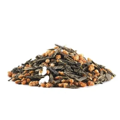 Чай зеленый Althaus Genmaicha Raisu ароматизированный, 100гр