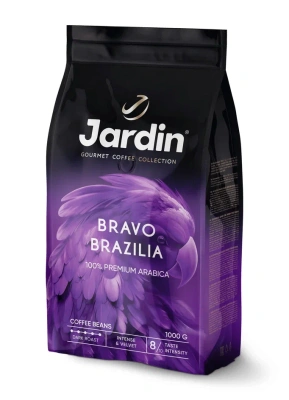 Кофе в зернах Jardin Bravo Brazilia, 1 кг