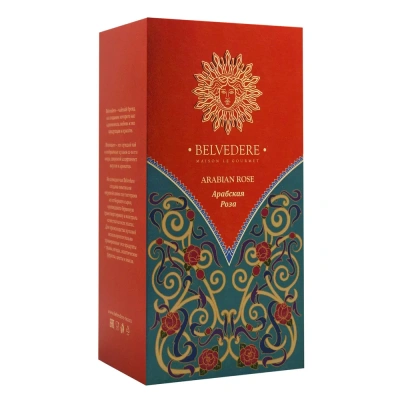 Чай зеленый ароматизированный Belvedere Arabian Rose ( Арабская Роза), 100г.