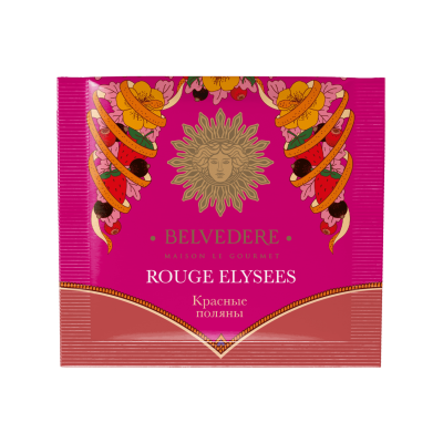 Чай черный Belvedere Rouge Elysees в пирамидках 100x3,5гр.